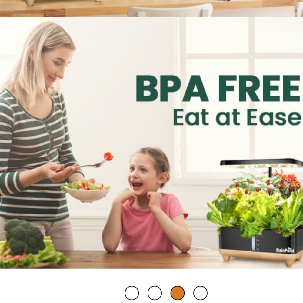 Rainpoint Hydroponic Indoor Vegetable And Herb Garden Planter - Picture 7 of 11